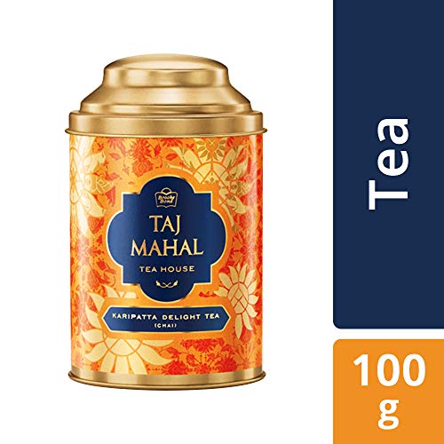 India Desire : Buy Taj Mahal Karipatta Tea Handcrafted Masala Chai Blend, 100g at Rs. 256 from Amazon [Selling Price Rs 382]
