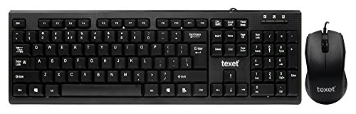 India Desire : Buy Texet Combo of Wired Keyboard and Mouse (Black) at Rs. 449 from Amazon [Regular Price Rs 630]