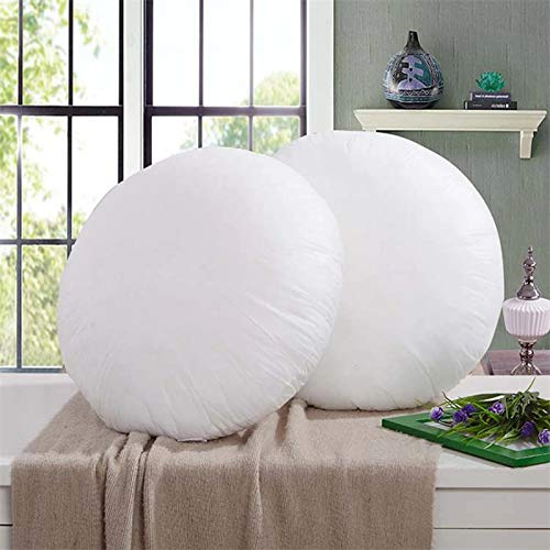 India Desire : Buy The Purple Tree Cotton Round Cushion Filler 16X16 Inches - 2 Pc,White,Standard,Cotton at Rs. 299 from Amazon [MRP RS 1299]
