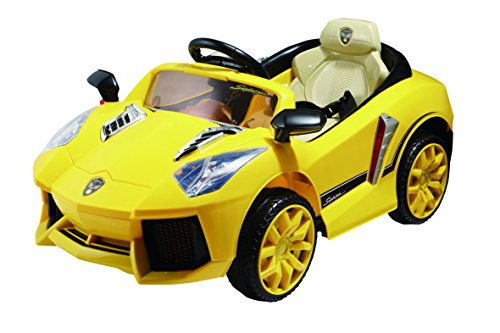 India Desire : Buy Toyhouse Lambhorghini Rechargeable Battery Operated Ride On, Yellow at Rs. 6373 from Amazon [Regular Price Rs 10879]