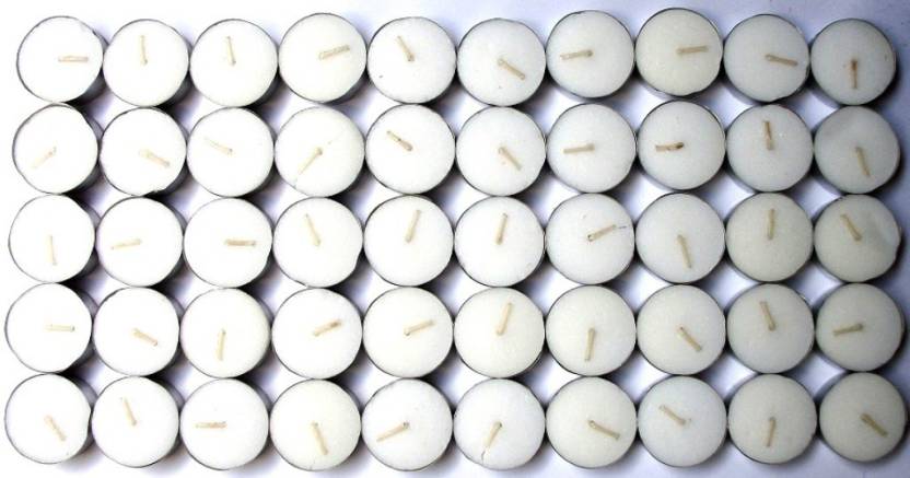 India Desire : Flipkart Steal Deal: Buy Trinnity Aromatics T-Lights Jumbo 50 Pack Candle at Rs. 79 [Regular Price Rs 200]