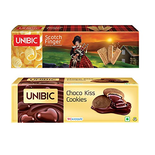 India Desire : Buy Unibic Choco Kiss and Scotch Finger, 350g Pack (2 each) at Rs. 87 from Amazon [Selling Price Rs 130]