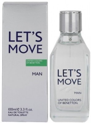 India Desire : Buy United Colors of Benetton Lets Move EDT 100 ml at Rs. 494 from Flipkart [Flat 80% Off]