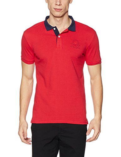 India Desire : Buy United Colors of Benetton Men's Solid Regular Fit Cotton Polo at Rs. 279 from Amazon [Selling Price Rs 516]