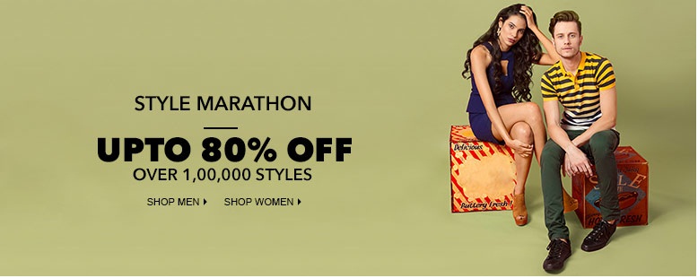 India Desire : Jabong Style Marathon Sale: Get Upto 80% Off On All Lifestyle & Fashion Products At Jabong