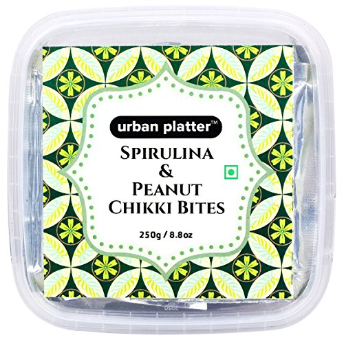 India Desire : Buy Urban Platter Spirulina & Peanut Chikki, 250g (All Natural, Individually Packed, Protein-rich) at Rs. 99 from Amazon