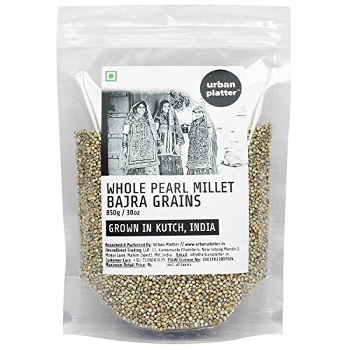 India Desire : Buy Urban Platter Whole Pearl Millet Bajra Grains, 850g at Rs. 99 from Amazon