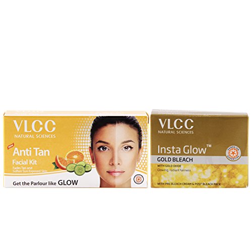 India Desire : Buy VLCC Anti Tan Facial Kit and Insta Glow Bleach Combo at Rs. 68 from Amazon [Regular Price Rs 170]