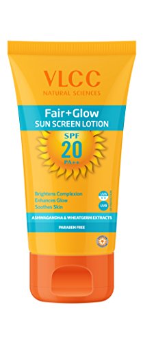 India Desire : Buy VLCC FairGlow Sun Screen Lotion SPF20, 100ml at Rs. 113 from Amazon