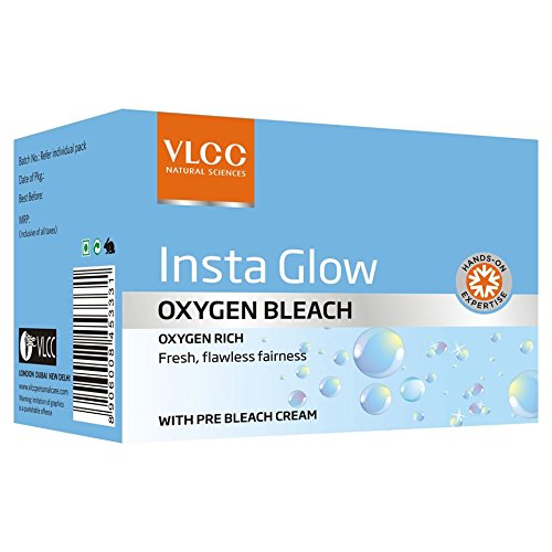 India Desire : Buy VLCC Insta Glow Oxygen Bleach, 51.4gm Rs. 56 from Amazon[ MRP Rs. 80]