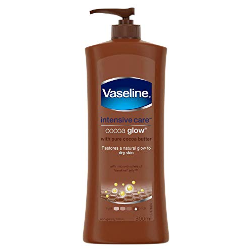 India Desire : Buy Vaseline Intensive Care Cocoa Glow Body Lotion, 400ml at Rs. 216 from Amazon [MRP Rs 345]