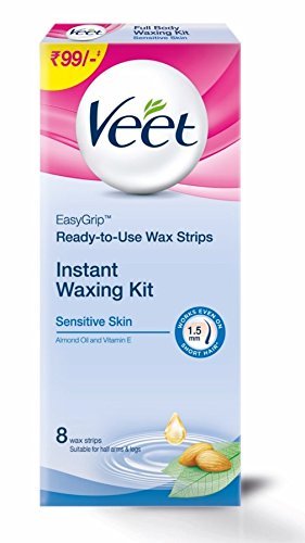 India Desire : Buy Veet Full Body Waxing Kit for Sensitive Skin - 8 Strips at Rs. 90 from Amazon [Regular Price Rs 149]