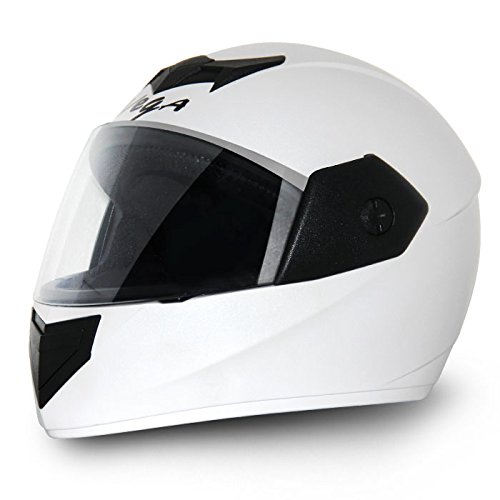 India Desire : Buy Vega Cliff Air CLF-AR-LW_L Full Face Helmet (White, L) at Rs. 594 from Amazon [Regular Price Rs 917]