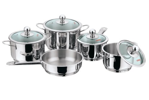 India Desire : Buy Vinod Cookware Induction Friendly Tuscany Set, 5-Pieces at Rs. 320 from Amazon
