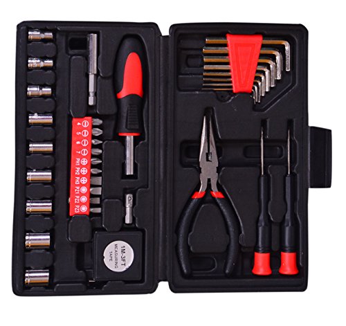 India Desire : Buy Visko ST9252A Hand Tool Set (Red, 35-Pieces) at Rs. 399 from Amazon [Regular Price Rs 549]