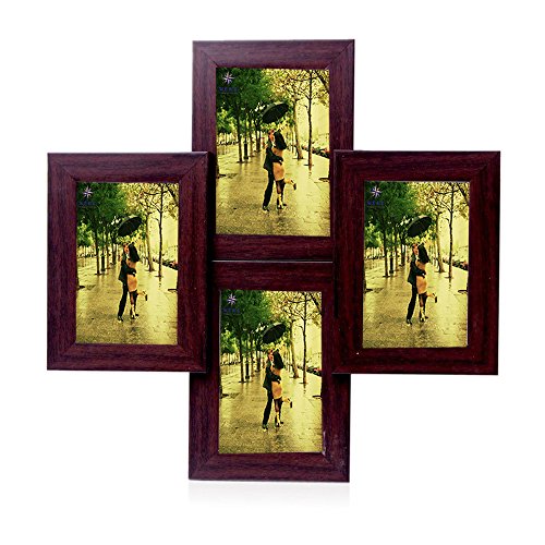 India Desire : Buy WENS 4-Picture MDF Photo Frame (20 inch x 16 inch, Brown) at Rs. 203 from Amazon
