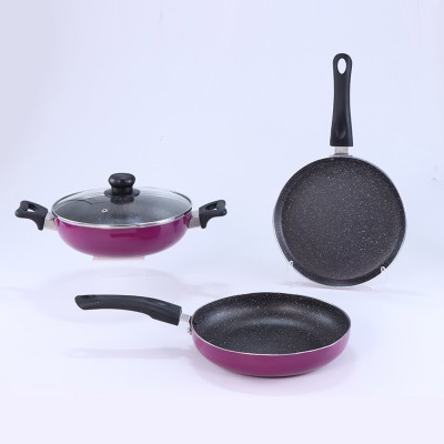 India Desire : Buy WONDERCHEF Induction Bottom Cookware Set(Aluminium, 3 - Piece) at Rs. 1149 from Flipkart