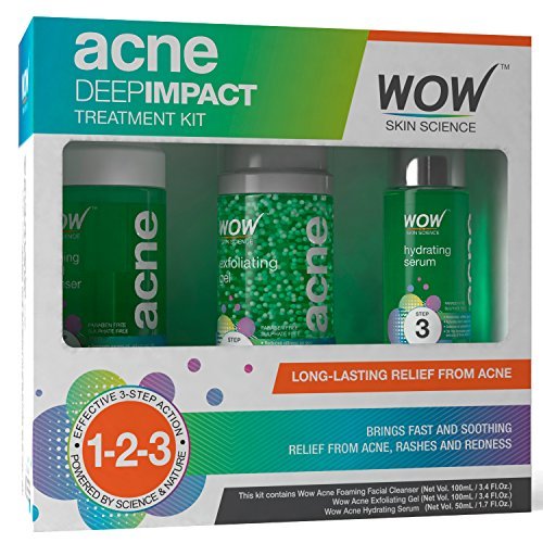 India Desire : Buy WOW Acne DEEP IMPACT TREATMENT KIT - STEP 1-2-3 - Acne Spot Therapy at Rs. 799 from Amazon