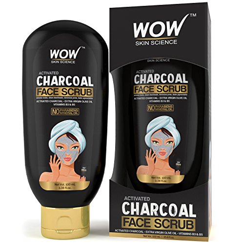 India Desire : Buy WOW Activated Charcoal Face Scrub - No Parabens & Mineral Oil - 100mL at Rs. 248 from Amazon [MRP Rs 375]