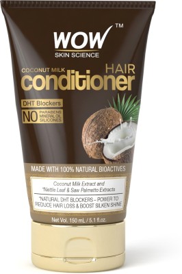 India Desire : Buy WOW SKIN SCIENCE Coconut Milk Hair Conditioner 150ml TUBE(150 ml) at Rs. 124 from Flipkart