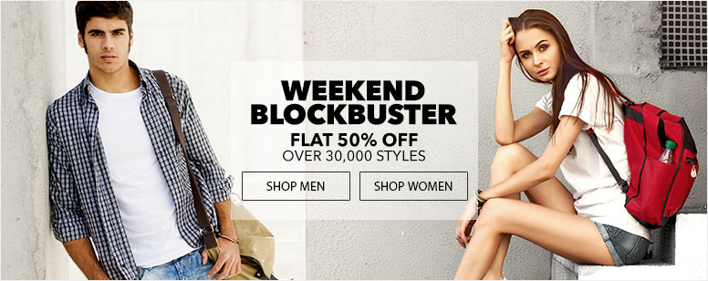 India Desire : Weekend Blockbuster Offer: Flat 80% off Starts At Rs. 139 From Jabong