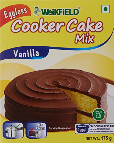 India Desire : Buy Wekifield Cooker Cake Mix, Vanilla, 175g at Rs. 66 from Amazon