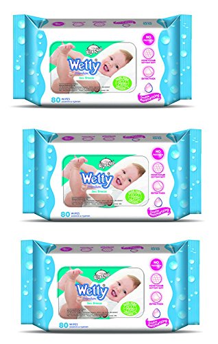 India Desire : Buy Wetty Premium Wet Wipes - Sea Breeze (80 + 80 + 80 Count) at Rs. 204 from Amazon Regular  Rs398