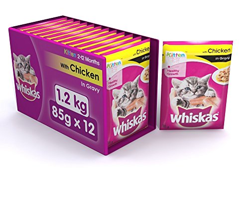 India Desire : Paytmmall: Buy Whiskas Wet  Meal Kitten - Cat Food Chicken in Gravy, 85g -pouch at Rs. 1 only