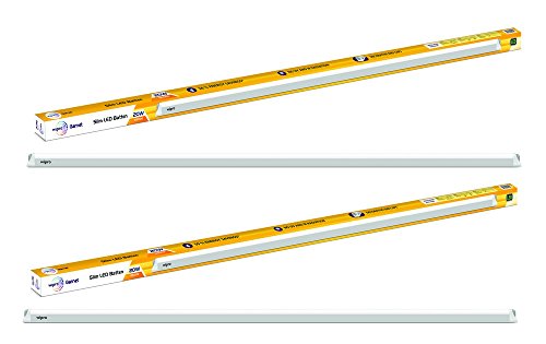 India Desire : Buy Wipro Garnet 20-Watt Slim LED Batten (Pack of 6, White) at Rs. 1249 from Amazon