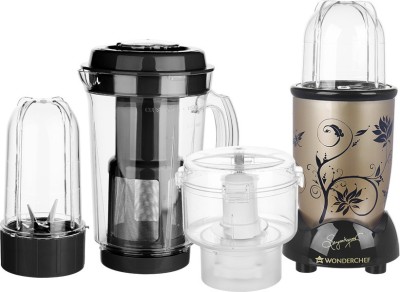 India Desire : Buy Wonderchef Nutri-blend CKM Champagne 400 Juicer Mixer Grinder(Champagne, 3 Jars) at Rs. 3140 from Flipkart [MRP Rs 6500]
