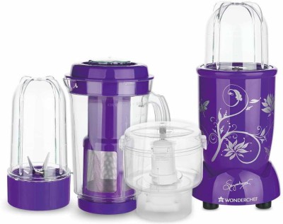 India Desire : Buy Wonderchef Nutri-blend CKM Purple 400 W Juicer Mixer Grinder(Purple, 3 Jars) at Rs. 2690 from Flipkart [Regular Price Rs 3190]