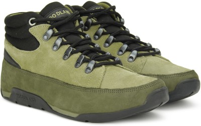 India Desire : Buy Woodland Boots For Men(Olive) at Rs. 1886 from Flipkart [Selling Price Rs 2695]