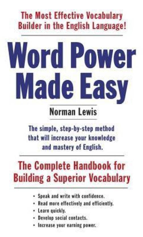 India Desire : Buy Word Power Made Easy: The Complete Handbook for Building a Superior Vocabulary (Paperback) At Rs. 150 from Flipkart [Regular Price Rs 479]