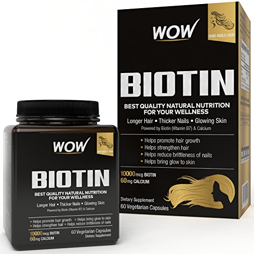 India Desire : Buy Wow Biotin Maximum Strength Veg Capsule 10,000 mcg - 60 Count at Rs. 405 from Amazon [Regular Price Rs 759]
