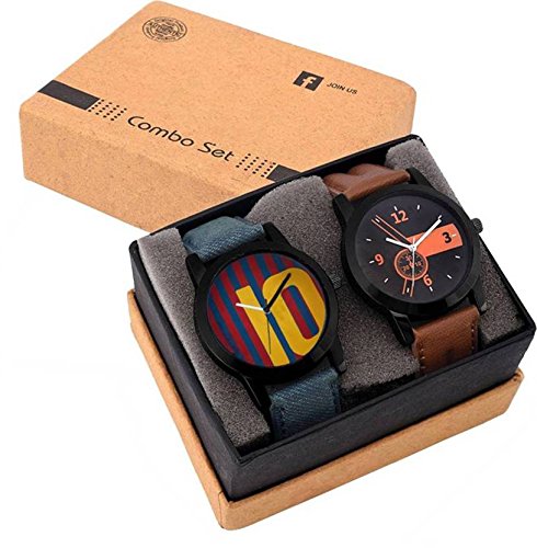India Desire : Buy Pack Of 2 Xforia Premium Quality Stylish & Fashionable Analouge Watches For Men at Rs. 195 from Amazon [Selling Price Rs 699]