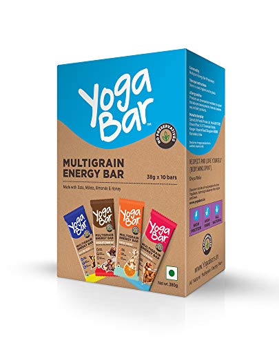 India Desire : Buy Yogabars Multigrain Energy Bars Variety Box - 38gm x 10 Bars at Rs. 309 from Amazon