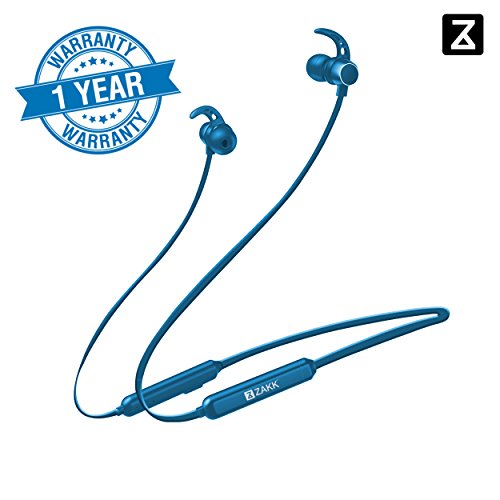 India Desire : Buy Zakk X6 Flex Neckband Wireless Bluetooth Magnetic Earphone with Mic (Blue) at Rs. 999 from Amazon [Regular Price Rs 1999]