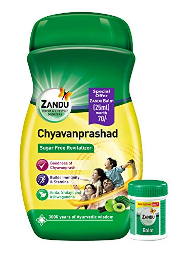 India Desire : Buy Zandu Chyawanprashad - 900 g with Zandu Balm - 25 ml at Rs. 247 from Amazon