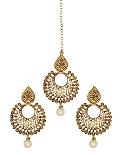 India Desire : Buy Zaveri Pearls Jewellery Set for Women (Golden) (ZPFK6088) at Rs. 59 from Amazon