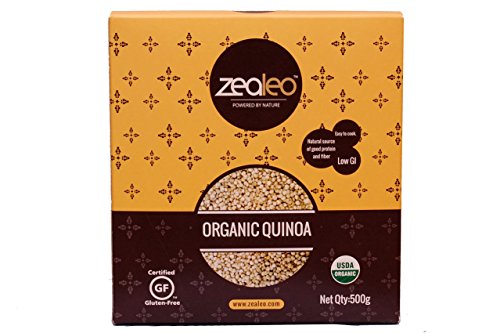 India Desire : Buy Zealeo Quinoa Organic, 500g at Rs. 318 from Amazon [Regular price Rs 635]