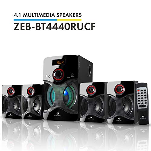 India Desire : Buy Zebronics BT4440RUCF 4.1 Channel Multimedia Speakers at Rs. 1999 from Amazon [Regular Price Rs 2799]