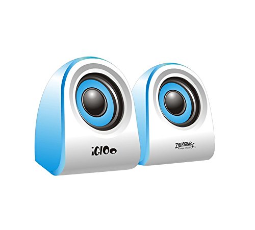 India Desire : Amazon Steal Deal: Buy Zebronics Igloo 2.0 Multimedia Speaker (Blue) at Rs. 199 [Regular Price Rs 369]