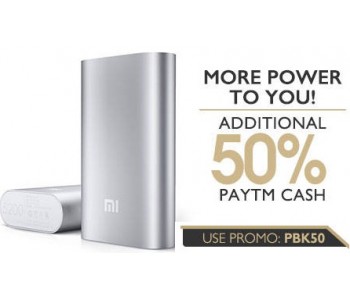 India Desire : Get Upto 70% off + 50% Cashback On Power Banks From Paytm - ACC50