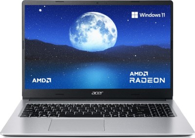 India Desire : Buy acer Aspire 3 Ryzen 3 Dual Core R33250U - (4 GB/512 GB SSD/Windows 11 Home) A315-23 Notebook(15.6 Inch, Pure Silver, 1.9 kg) at Rs. 24990 from Flipkart