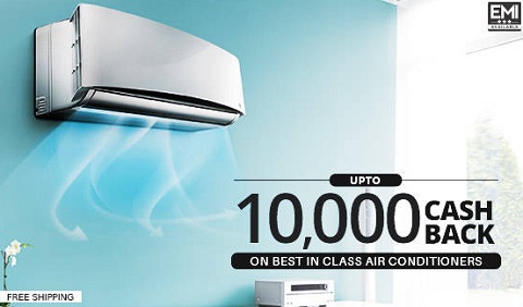 India Desire : Buy Air Conditioners On Extra Upto Rs.10000 Cashback From Paytm