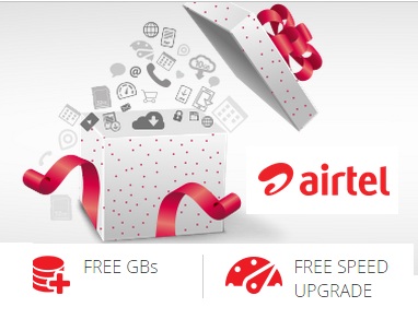 India Desire : Get Airtel Broadband Free 1Gb Or 2GB Data Or High Speed Upgrades For Airtel Broadband Customers 