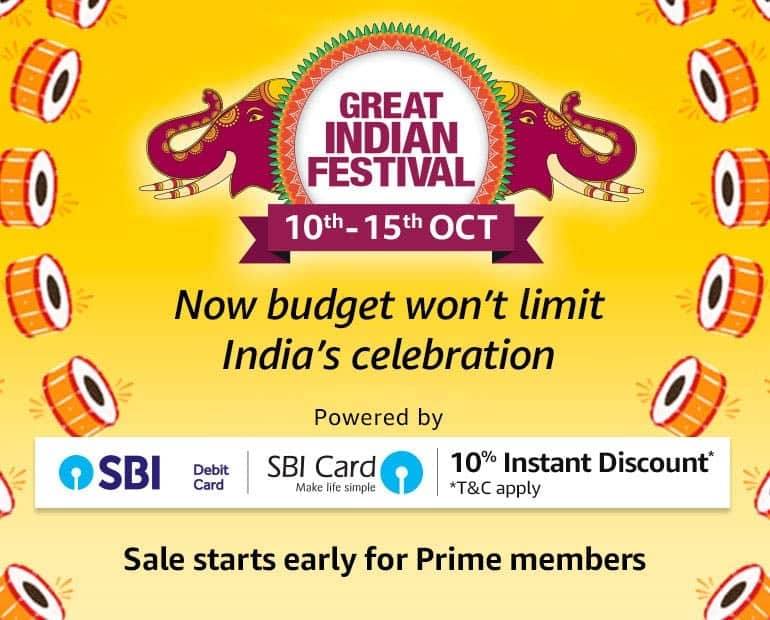 India Desire : Amazon Great Indian Festival Sale October 2016 : Best Offers On Mobiles + 10% Extra HDFC Cashback India Desire : Amazon Great Indian Festival Sale October 2016 : Best Offers On Mobiles + 10% Extra HDFC Cashback