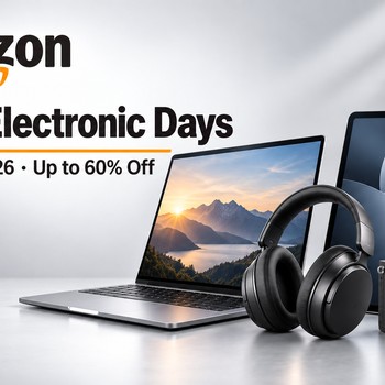 India Desire : Amazon Mega Electronic Days Sale (9th–14th Sep 2026): Up To 60% Off On Laptops, Headphones, Tablets, Cameras & More