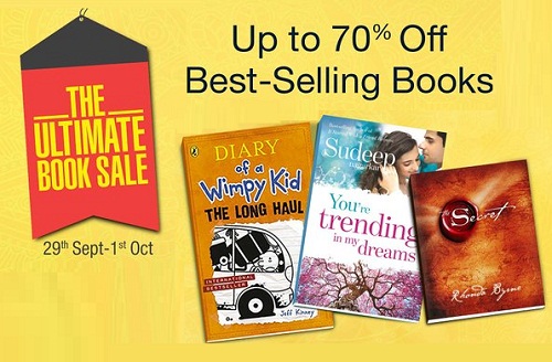 India Desire : Amazon The Ultimate Book Sale : Get Upto 70% Off On Best selling Books At Starting Price Rs. 49 From Amazon
