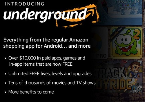 India Desire : Amazon Underground Free Android Apps & Games Worth $10000 Or Upto Rs. 650000 From Amazon